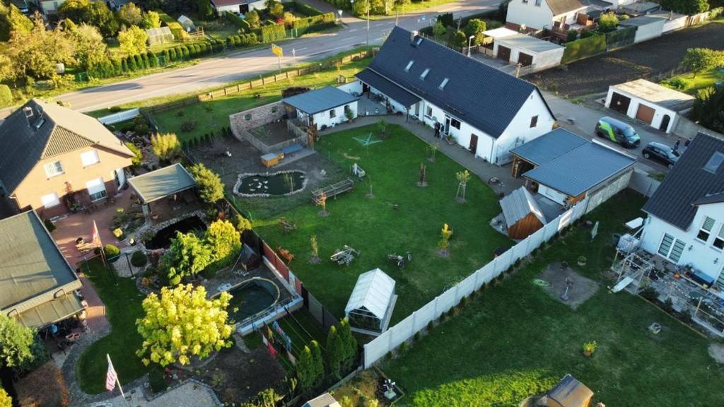 Pension Landhaus An Der Saale Bernburg Eksteriør bilde