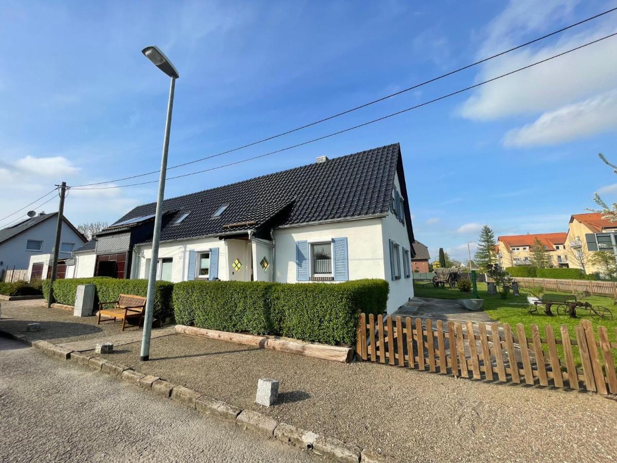Pension Landhaus An Der Saale Bernburg Eksteriør bilde